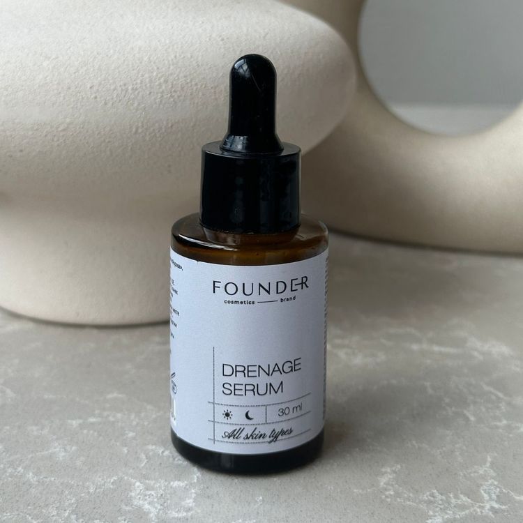 DRENAGE Serum — мгновенный эффект лимфодренажа и сияющей кожи