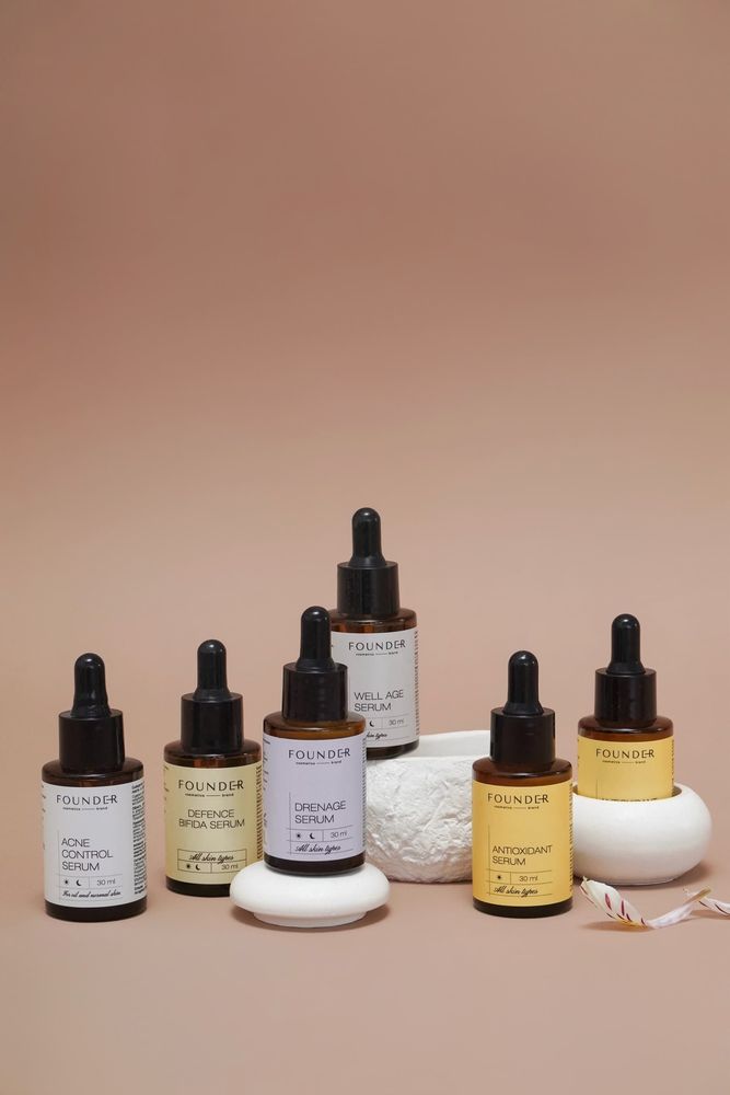 Сыворотки для лица FOUNDER Cosmetics: увлажнение и успокоение в одном флаконе