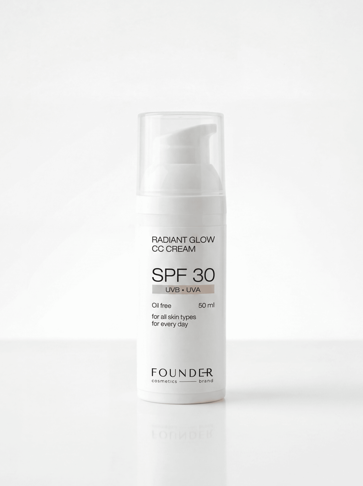 Radiant Glow CC cream spf 30 – профессиональная косметика FOUNDER.